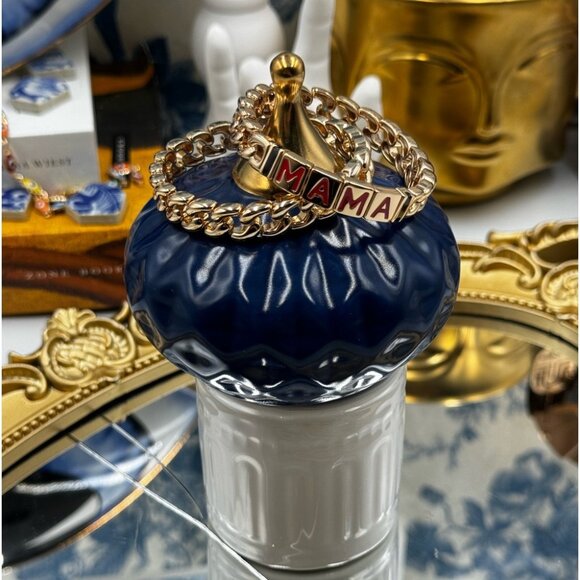 🆕 ROXANNE ASSOULINE 🧿 NWOT The MAMA Link Bracelet Set - Set of 2 Bracelets - Picture 14 of 16